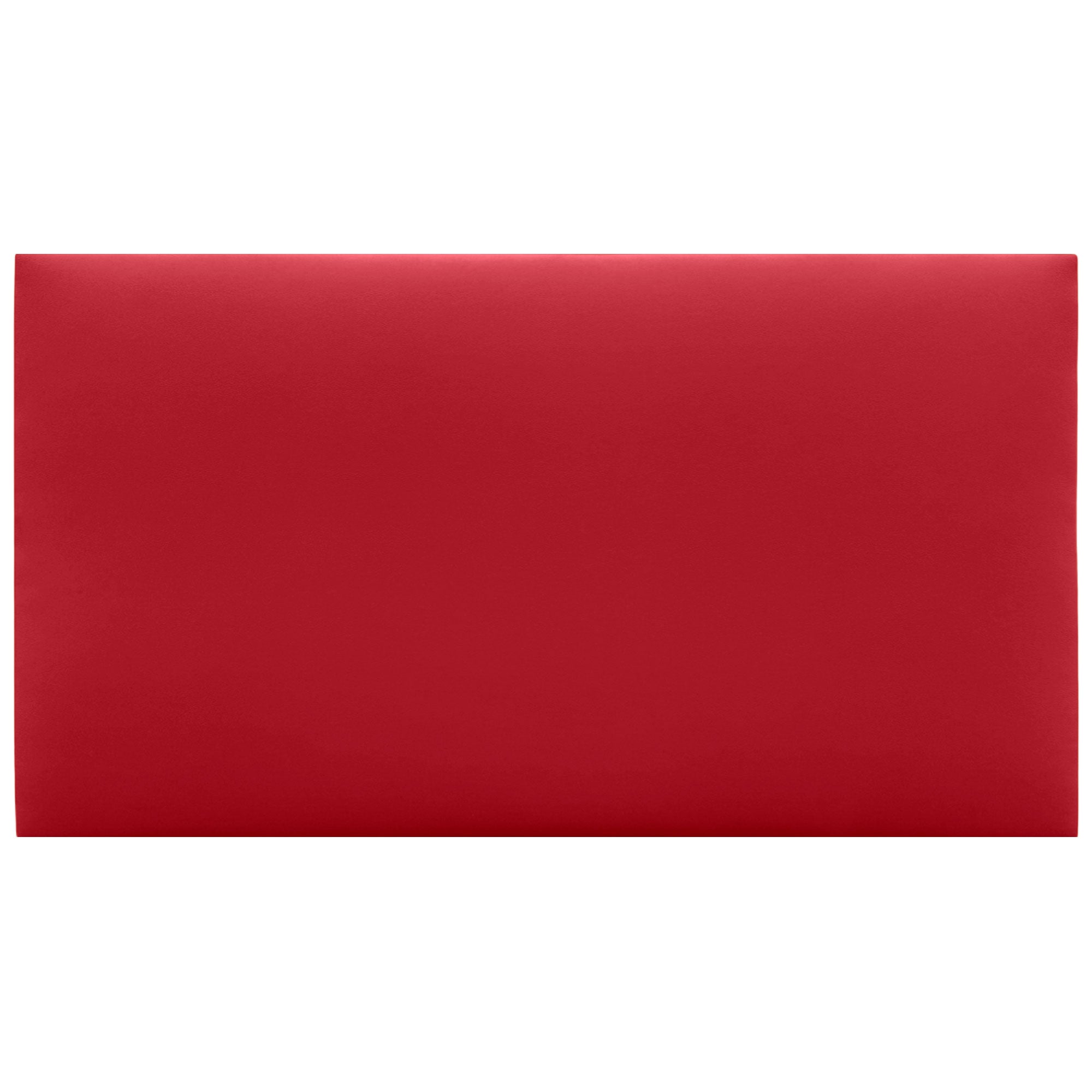 DHOME Cabecero de Polipiel Liso cabeceros Cabezal tapizado Cama (Polipiel Rojo, 110cm (Camas 80/90/105)) - 3