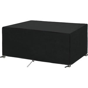 Housse De Protection Pour Table De Jardin Ovale - Imperméable, Anti-UV, Résistante Aux Intempéries Jusqu'à 160x95 Cm