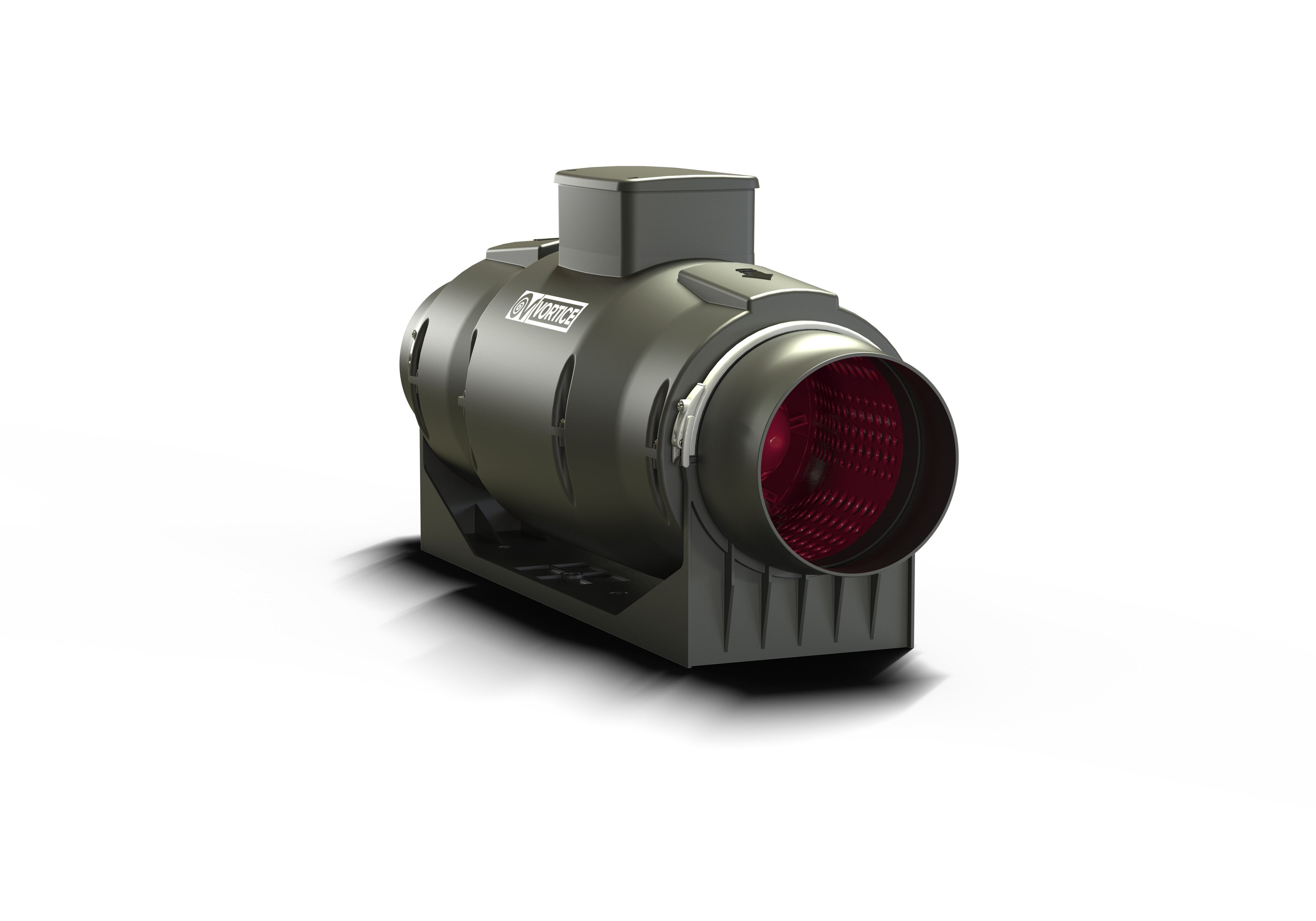 Ventilateur De Gaine Vortice Lineo Quiet 125 Mm Avec Minuterie - 320 M³/h - Noir