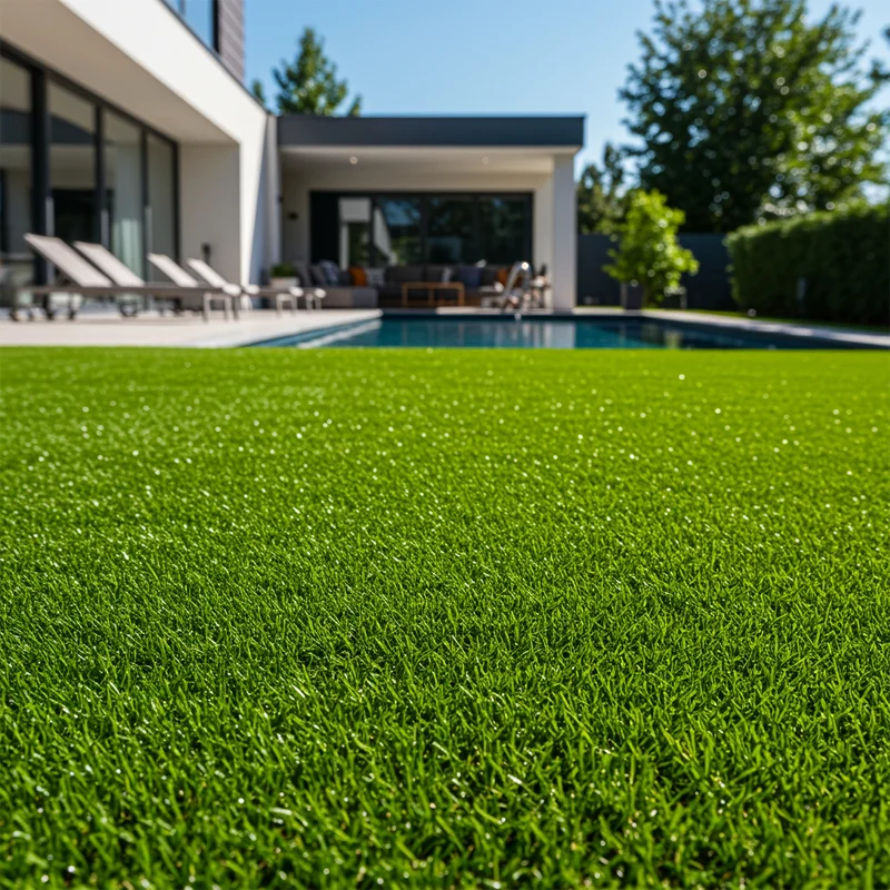 Arquiservi® - Relva Artificial Forever Ultra 20mm Rolo 1x1m (1m²) Densidade Premium Realista Fácil Instalação Jardins e Terraços - 7