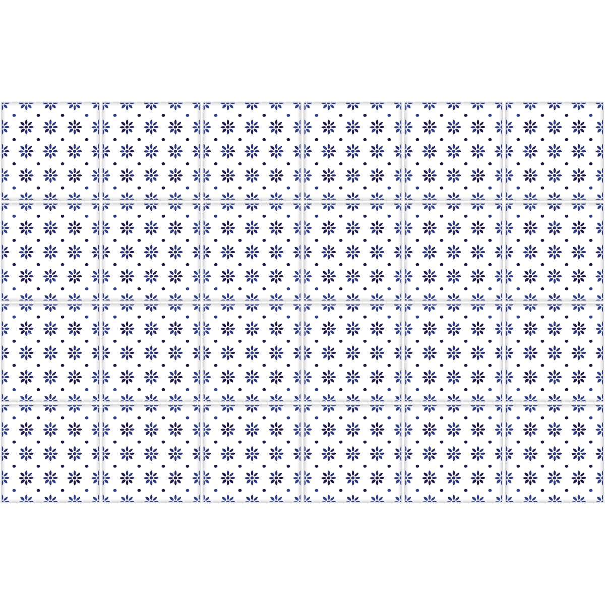 24 adesivi piastrelle di cemento delft Essen - Sticker adesivo - adesivi murali - 24stickers15x15cm - 2