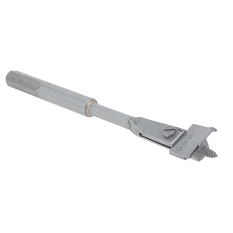 Mèche à bois extensible queue carrée capacité 22 à 75 mm longueur 170 mm - 3