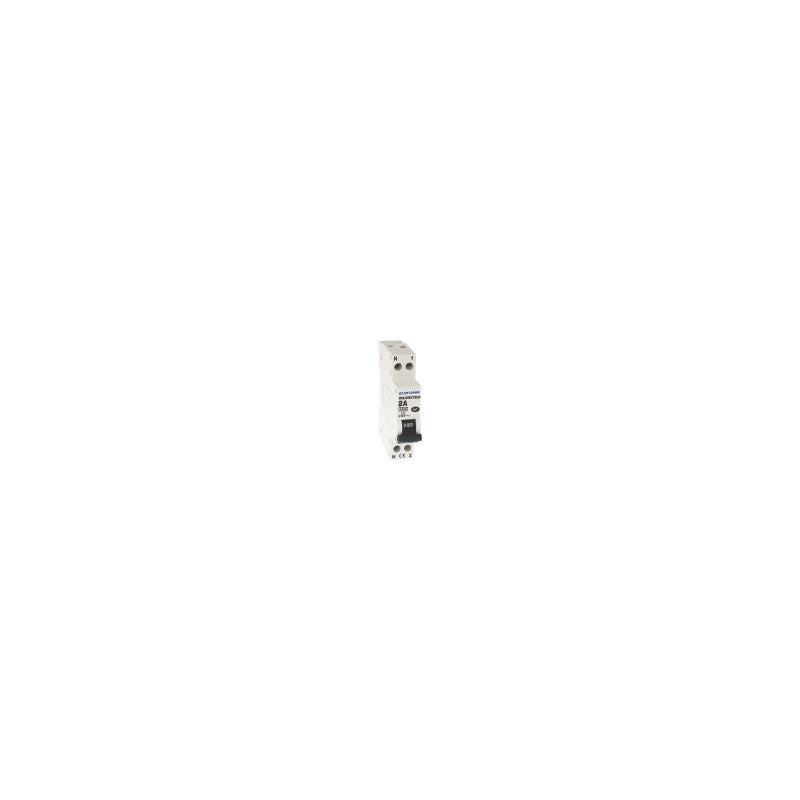 Disjoncteur 1P+N - 2 A - 2