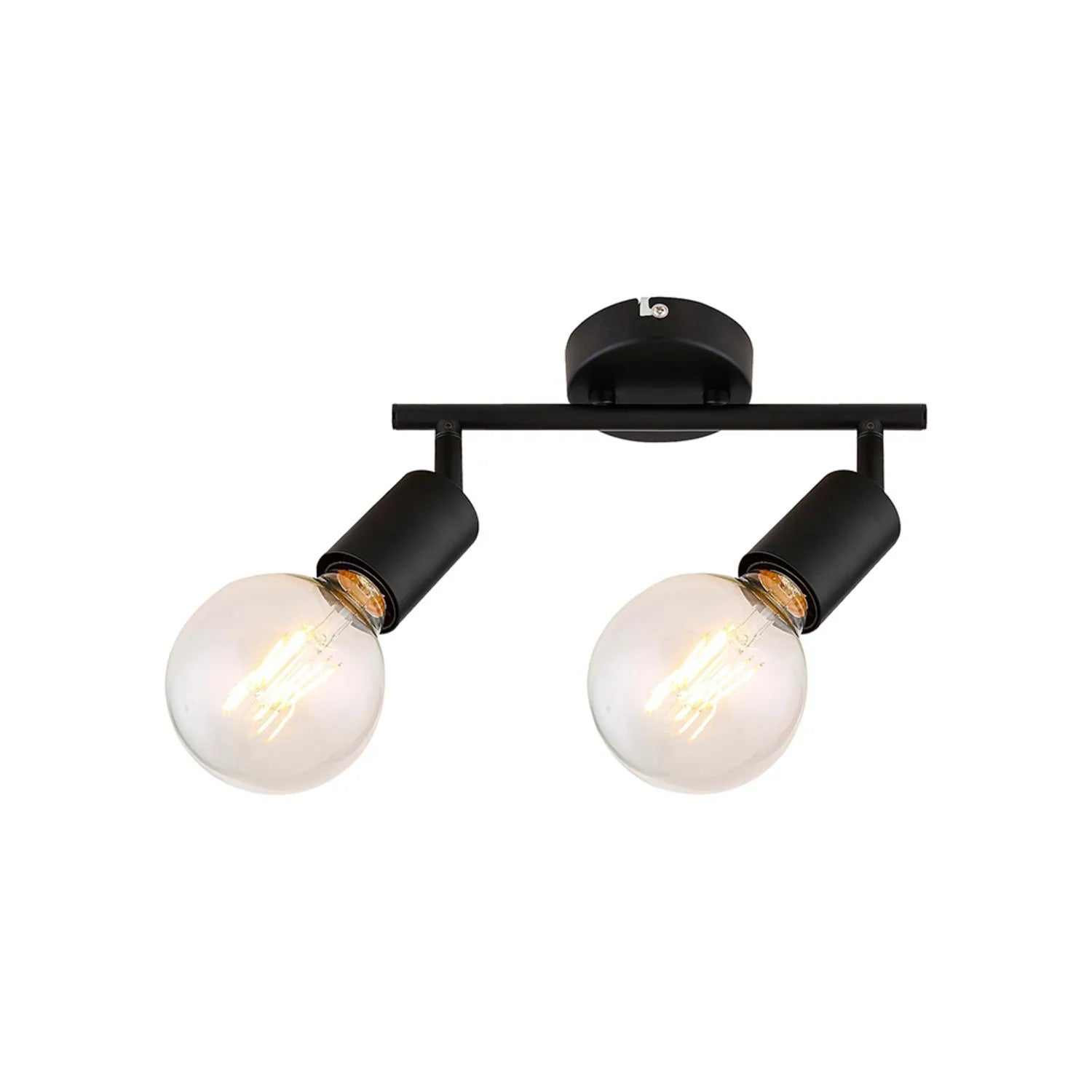 Reflektor sufitowy Lamar czarna 2 x E27 x 40W wym:12,5x27,5x12,5cm Rabalux