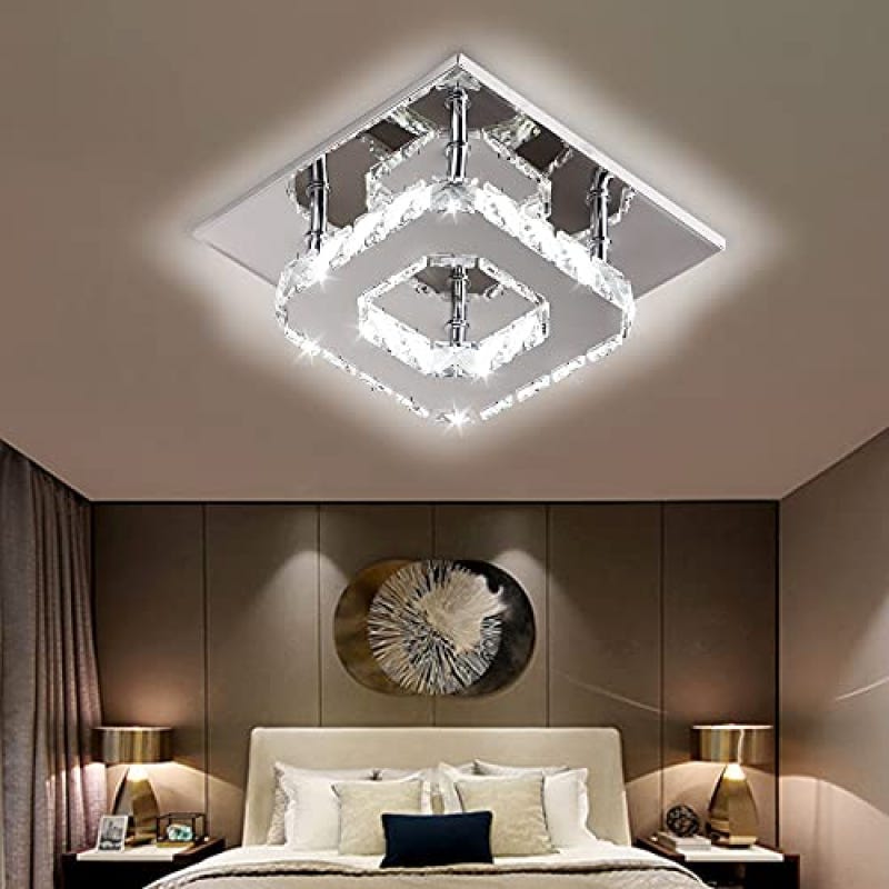Plafoniera LED Quadrata a Soffitto, Bianca, Potenza Di 40W Plafoniera LED Quadrata a Soffitto, Bianca, Potenza Di 40W