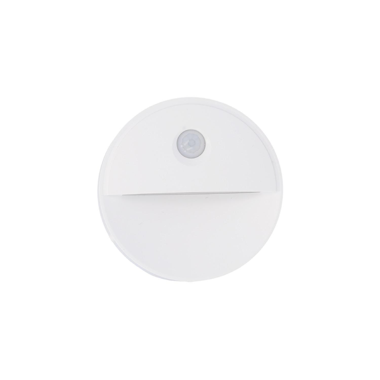 Ledkia Luz Nocturna LED con Detector de Movimiento PIR 120º 1 W PC ...