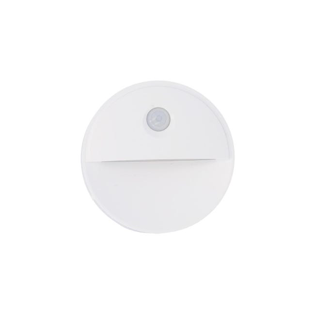 Ledkia Luz Nocturna LED con Detector de Movimiento PIR 120º 1 W PC ...