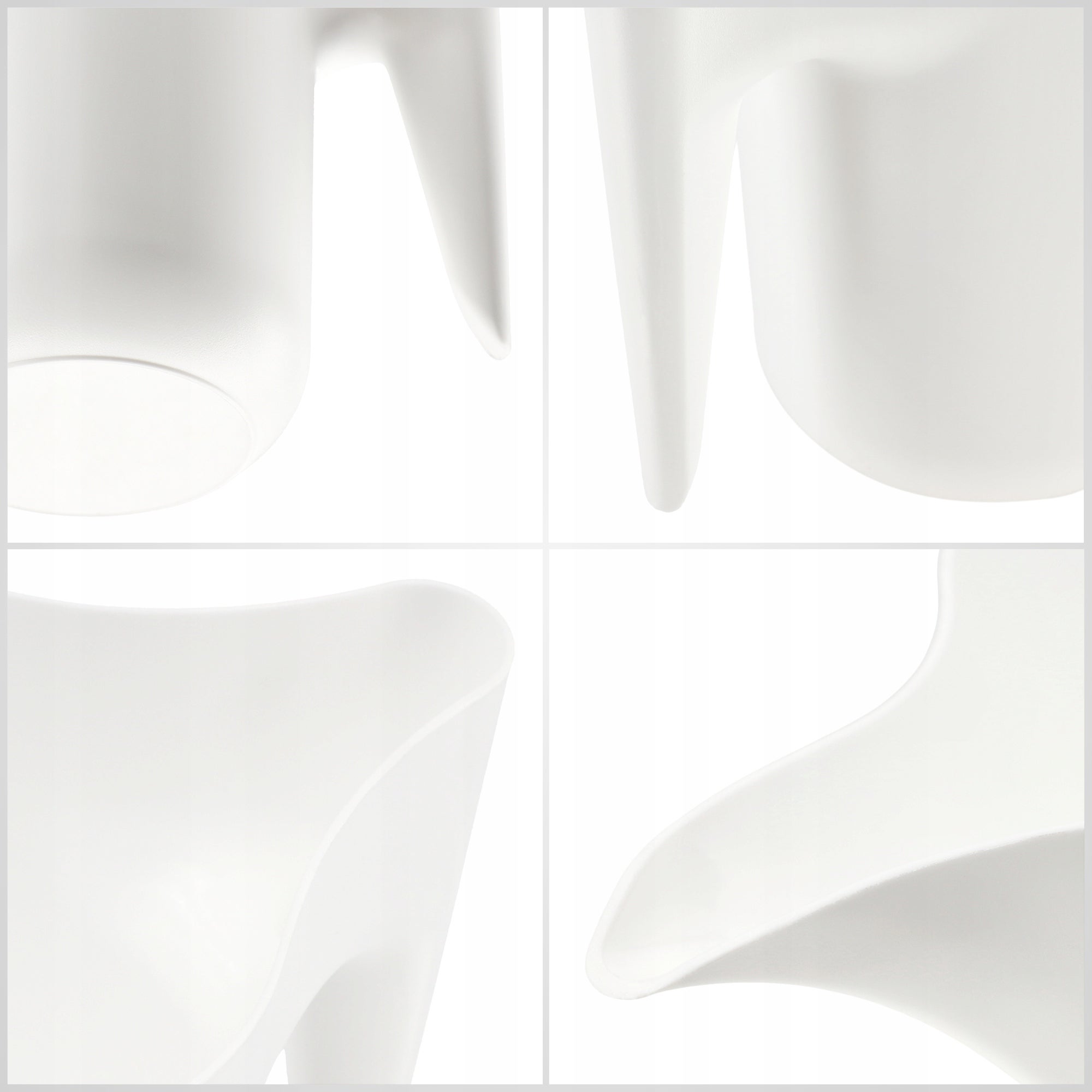 KADAX Arrosoir de 1,2 l - Arrosoir en plastique à col long - Pour plantes d'intérieur - Arrosoir de jardin - Blanc - 4