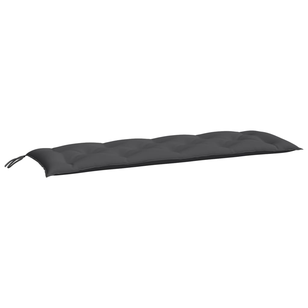Almofadões banco jardim 2pcs 150x50x7cm tecido oxford antracite vidaXL - 3