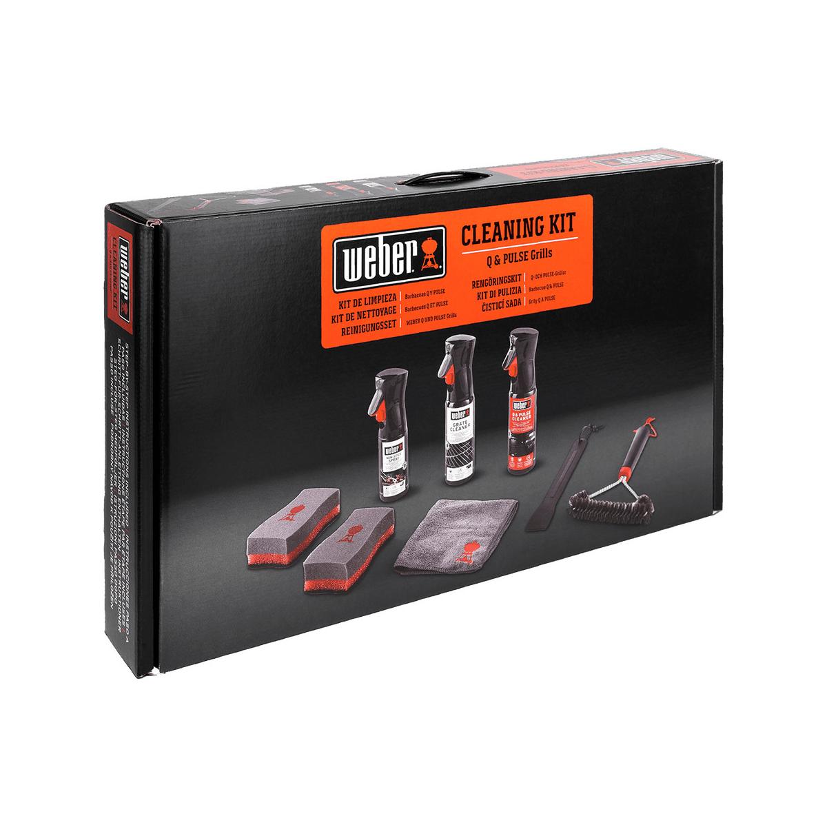 Nettoyant barbecue WEBER Kit de nettoyage bbq Q & Pulse - 3