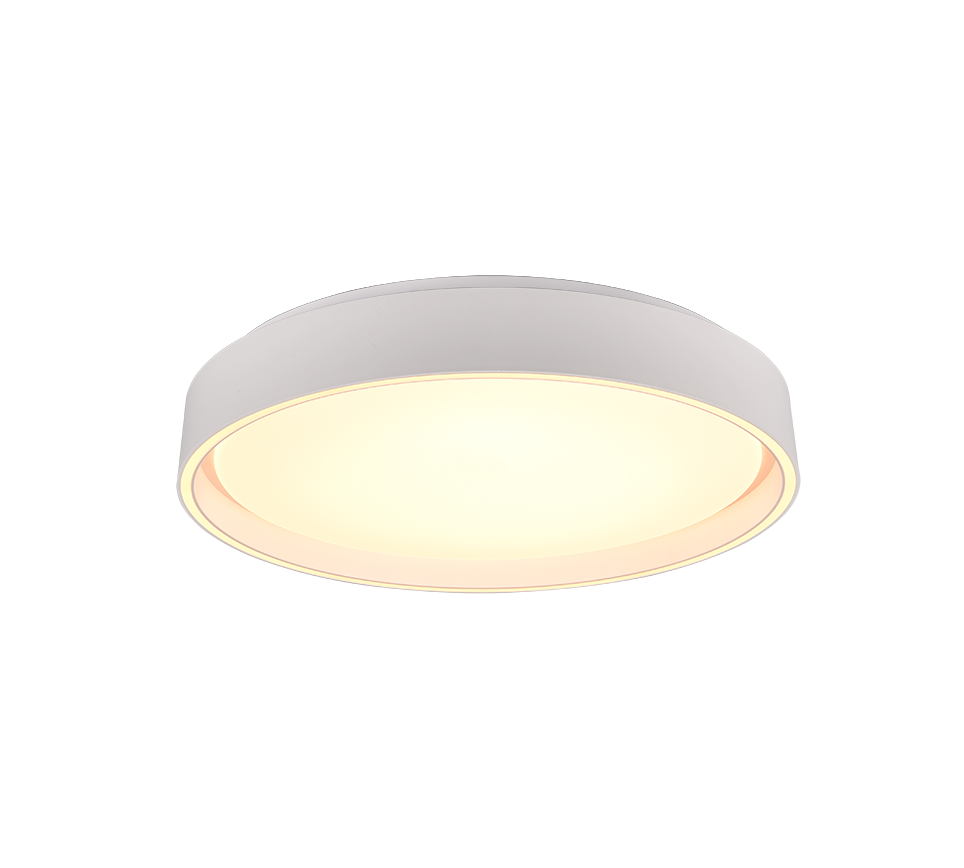 Plafon Felis okrągły biały LED 24W 2700K-6500K 2500lm z pilotem wym: 7,5 x 40 cm IP20 tworzywo sztuczne RL