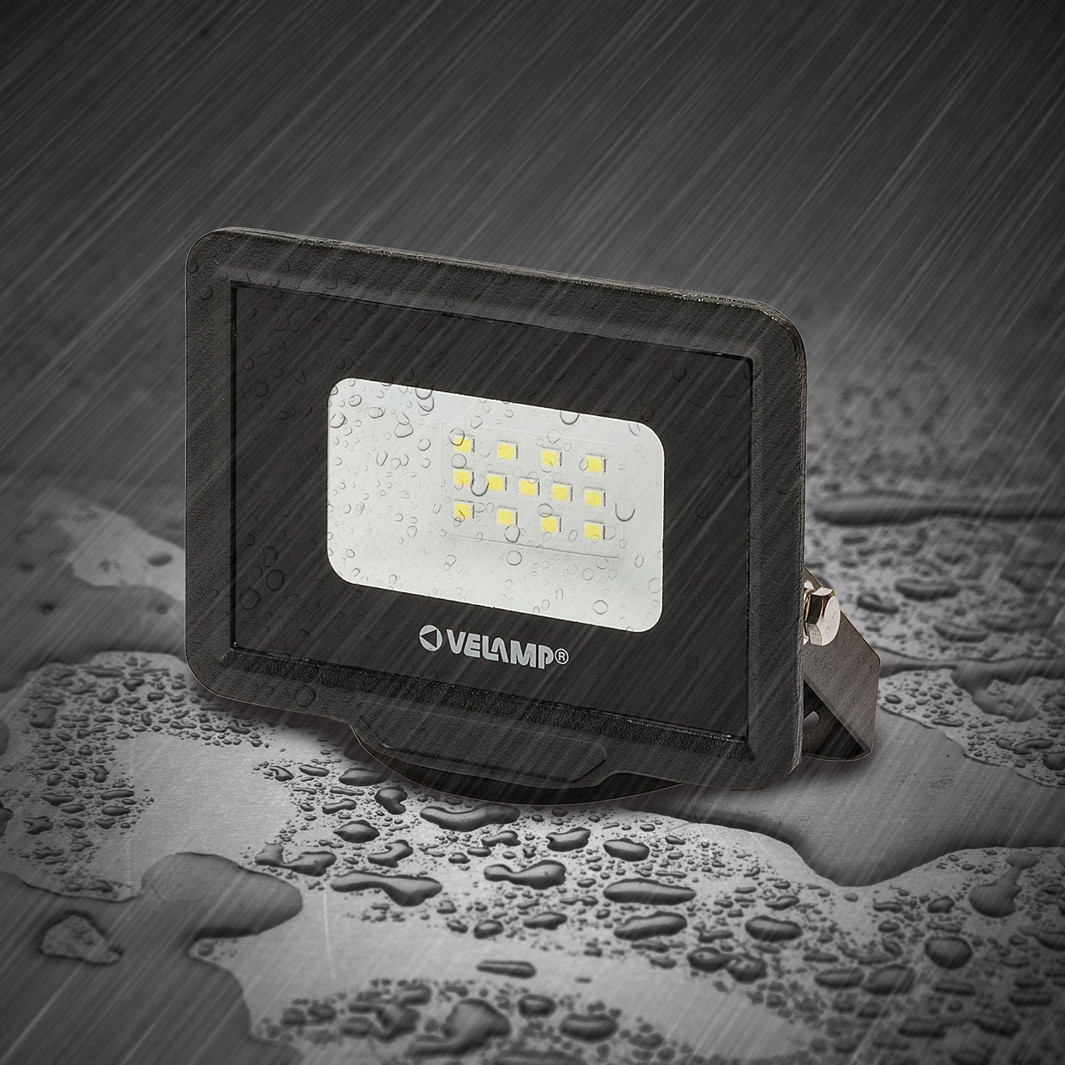 PADLIGHT5, projecteur LED SMD 10W IP65, noir 6500K - 2