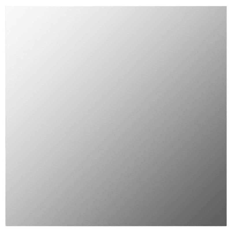 vidaXL Specchio da Parete 50x50 cm Quadrato in Vetro - 3
