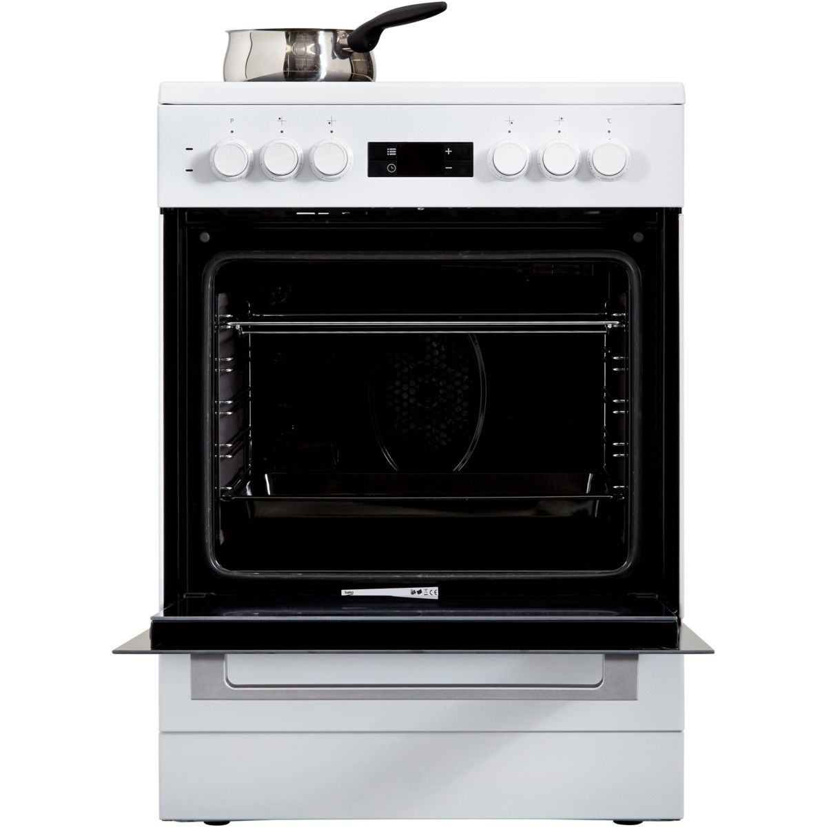 Cuisinière vitrocéramique BEKO FSE67300WCS 60cm - 8