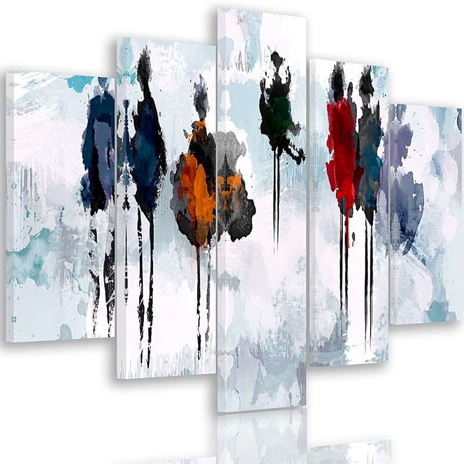 Tableau arbre de peinture - 300 x 140 cm - 2