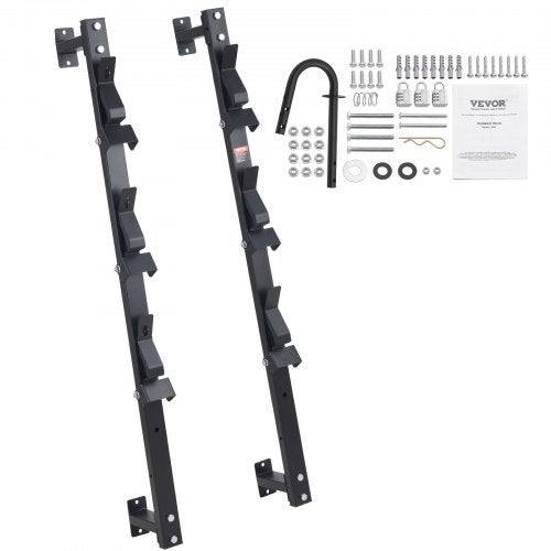Akozon Paddle Clip Remo Keeper 1 Paio di Supporti per Remi Supporto per Blocco Paddle Universale per Gommone Kayak Canoa Gommone Zattera 0.4in Iron