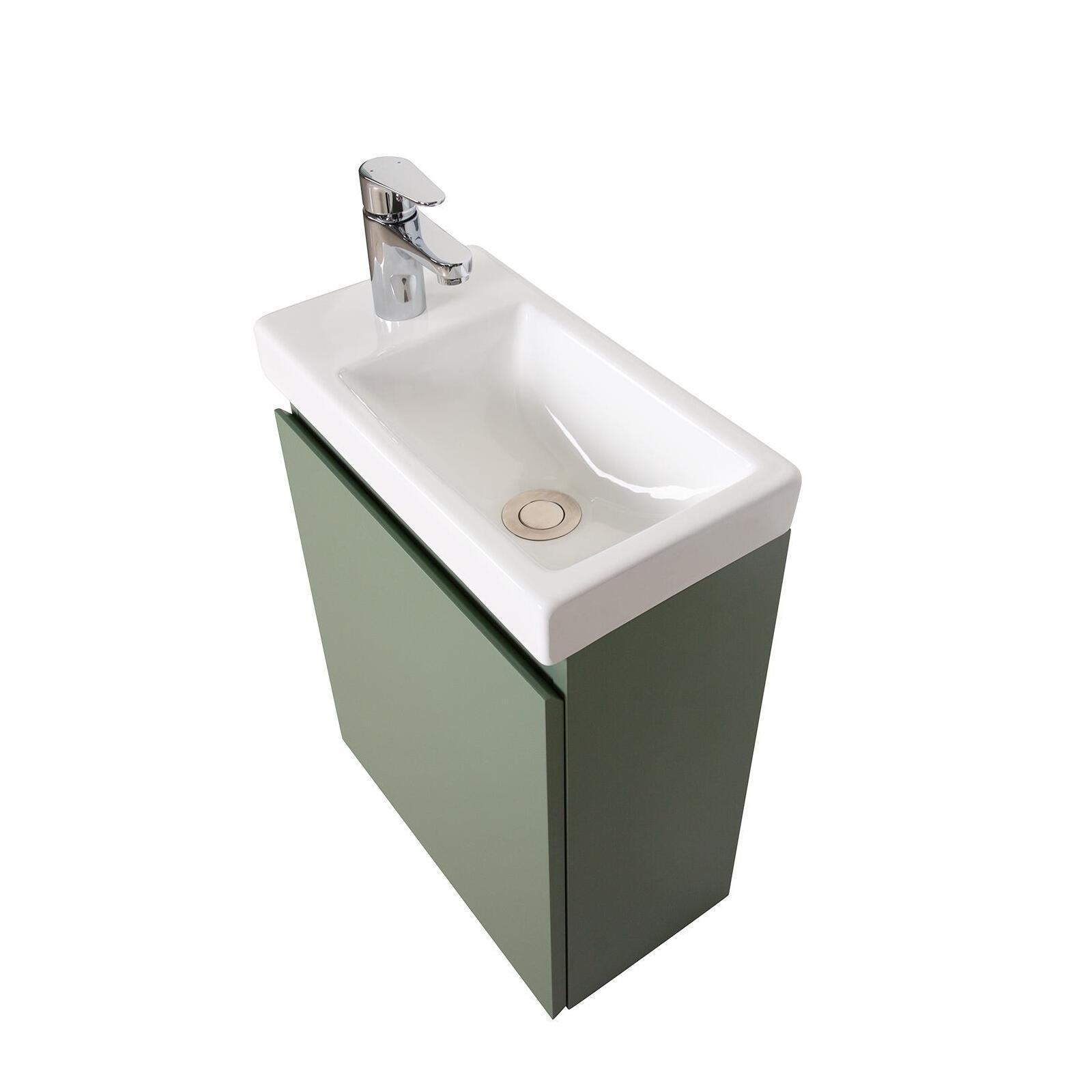 Meuble lave-mains LISA suspendu 41 cm - 6