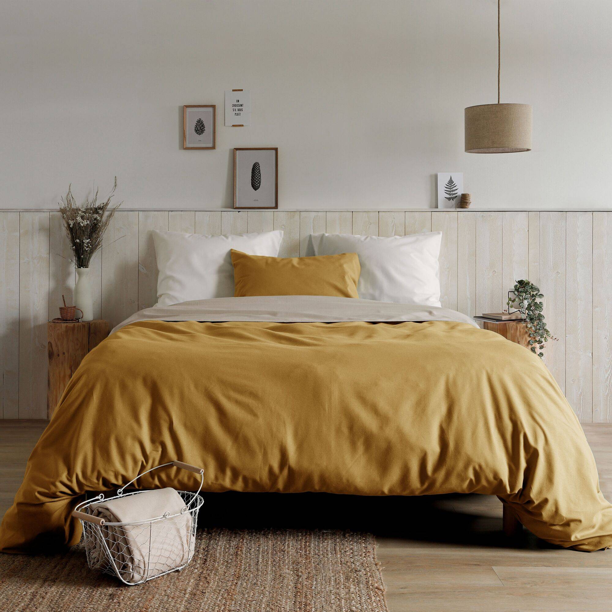 Housse De Couette Flanelle Imprimée 240 X 220 Cm Felix