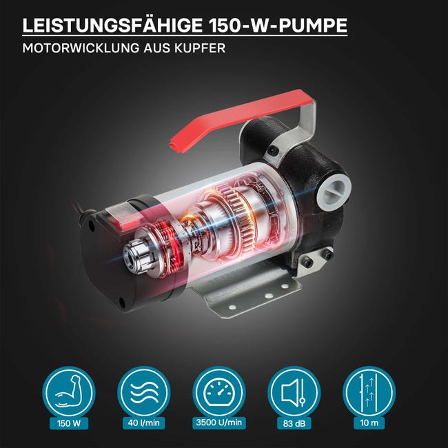 Set di pompa per fusti ECO-1 con pistola di erogazione automatica | CEMO Set di pompa per fusti ECO-1 con pistola di erogazione automatica | CEMO