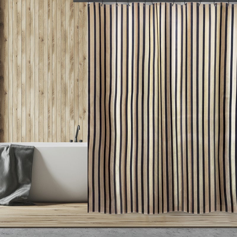 Rideau de douche polyester 180x200 cm - gold jungle - Tendance | Leroy
