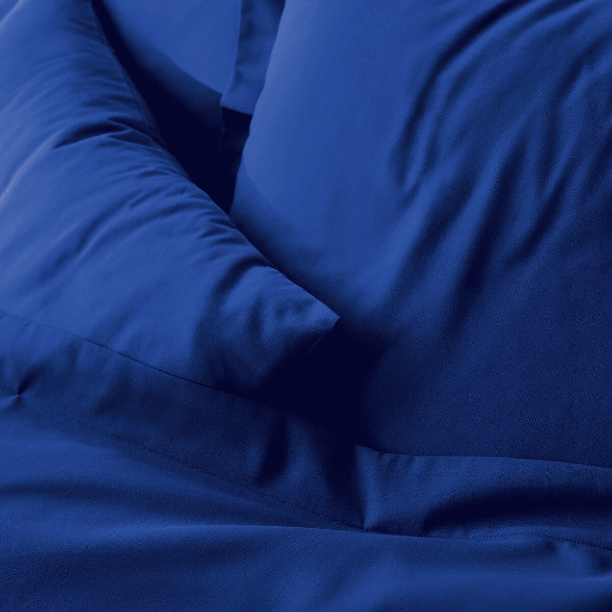 Housse de couette en coton, Scenario - Bleu royal - 240 x 220 cm - 3