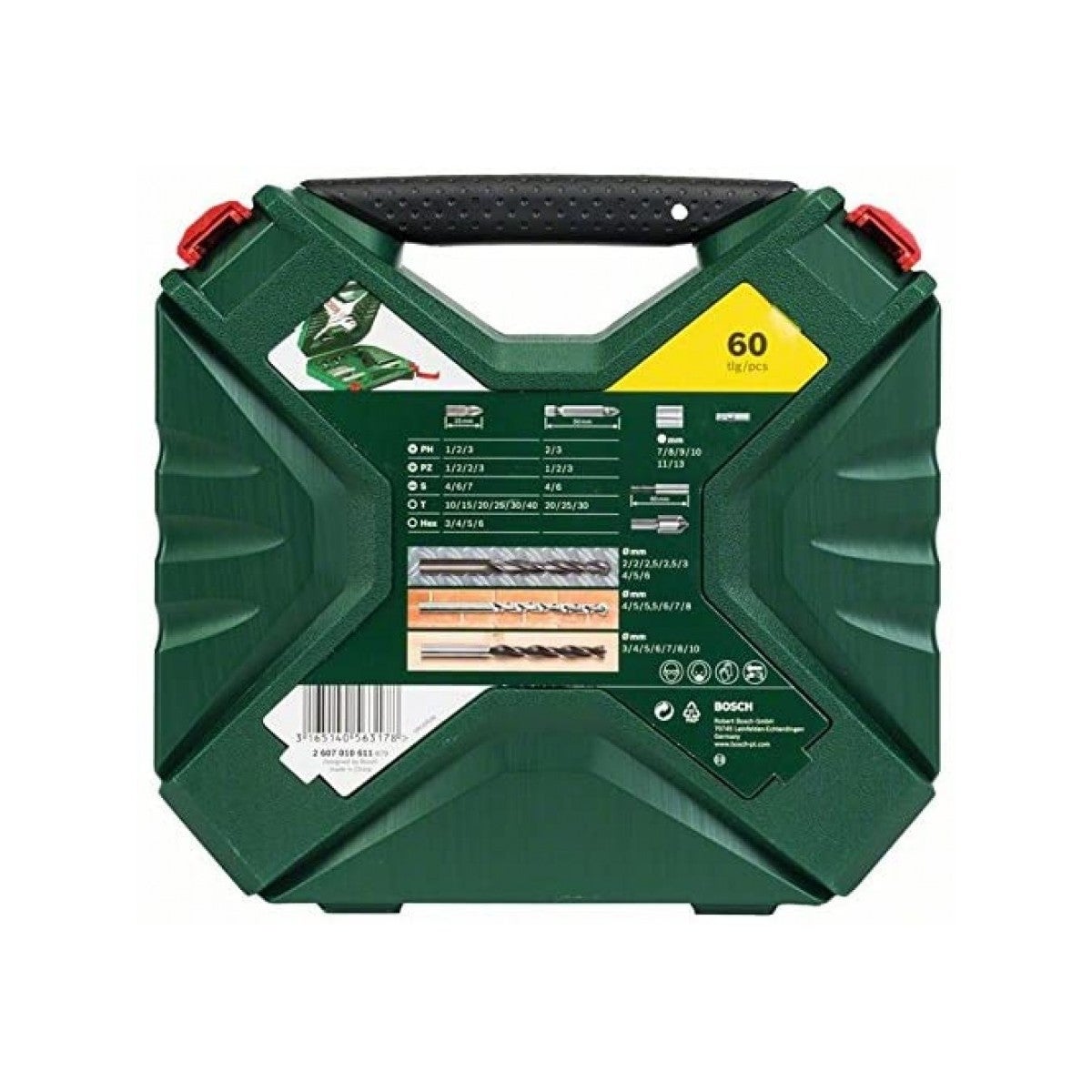 Coffret d'embouts et d'inserts universels Bosch X-Line Classic 60 pièces - 3