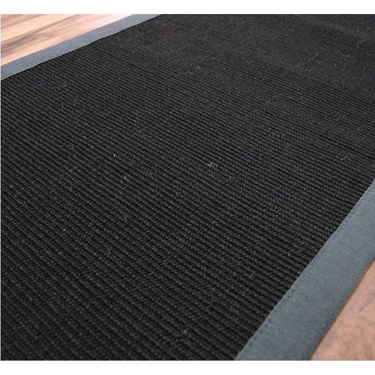 Tapis sisal et coton LINDO 68x300 cm - 3