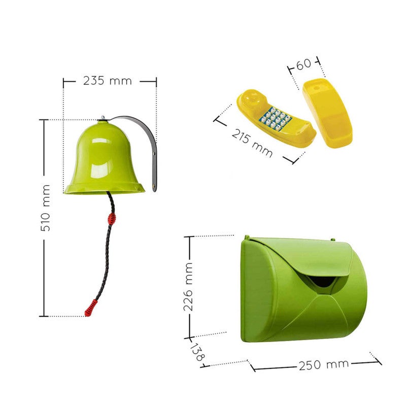 Kit accessoires Maison Soulet pour cabane de jardin enfant - 6