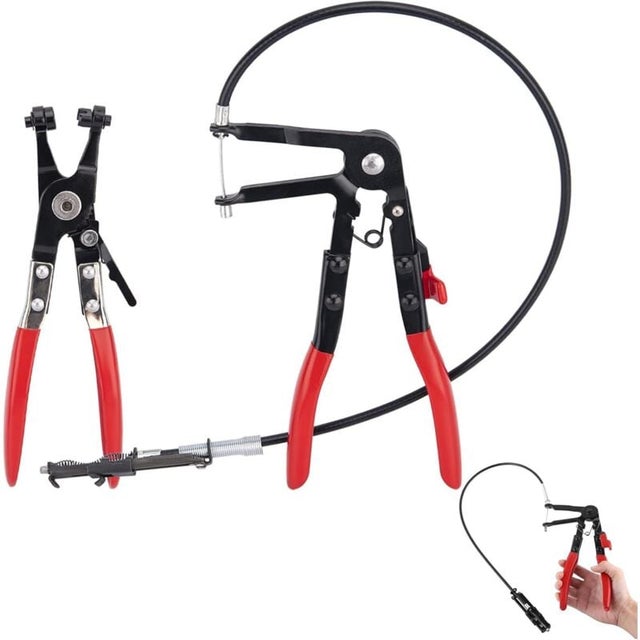 Pince De Poutre Lumière En Alliage Aluminium - Pour Tuyaux 18-21mm, Charge 6,8kg, Noir