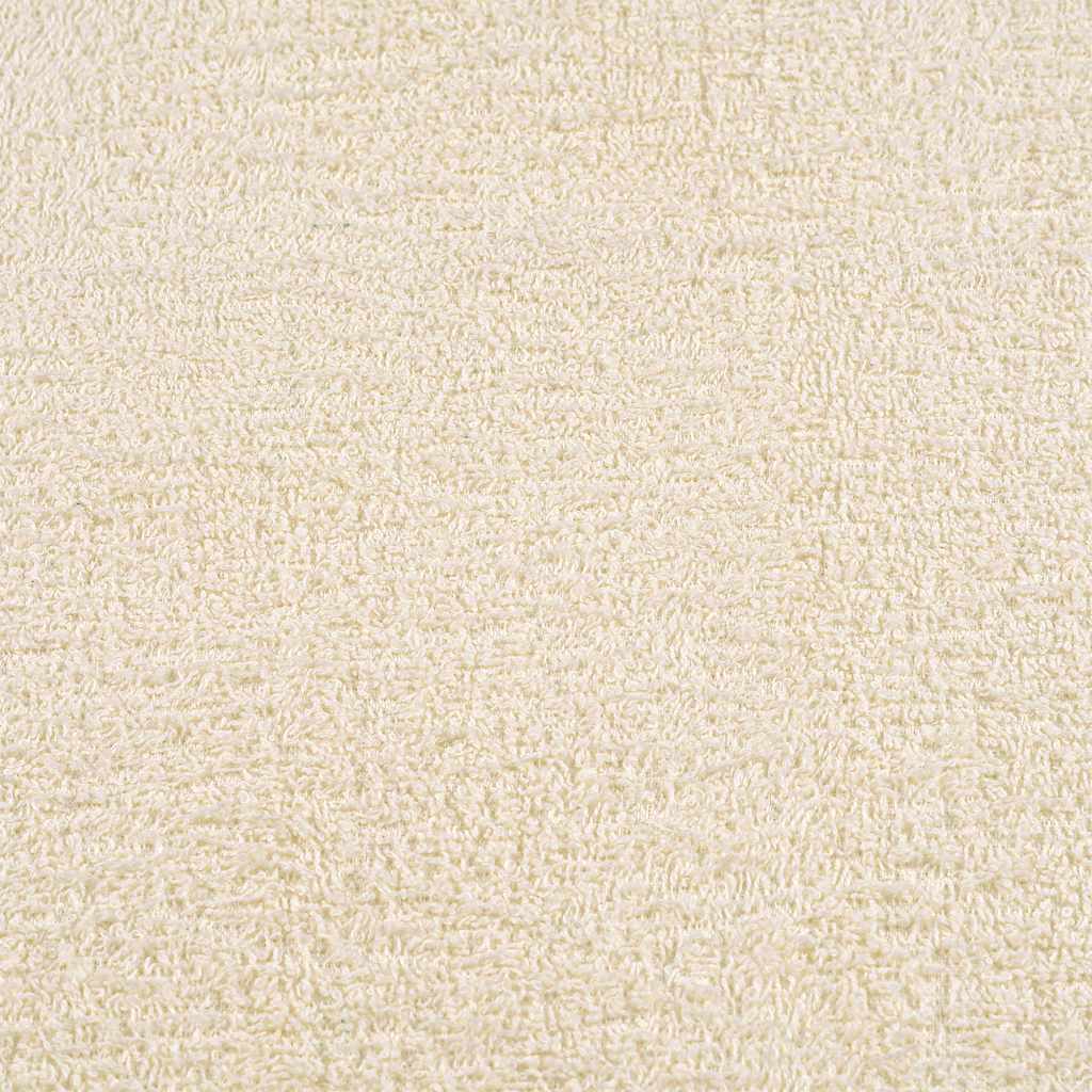 Serviettes de douche FROGN 4 pcs crème 70x140 cm 360 g/m² vidaXL - 5