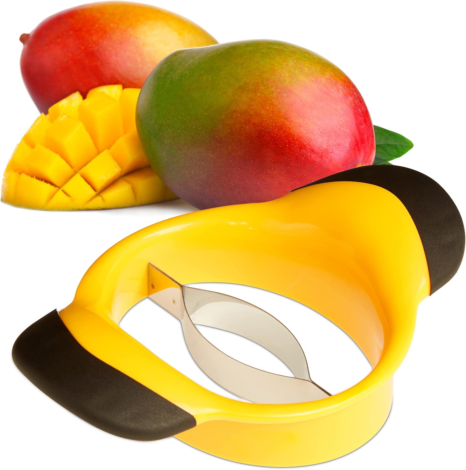 Krajalnica do mango - Krajalnica do mango - Krajalnica do owoców - Mango - żółty