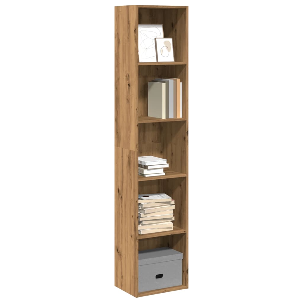 Bibliothèque pour Séjour en Bois Marron H. 30 x l. 40 x P. 30 cm - 2