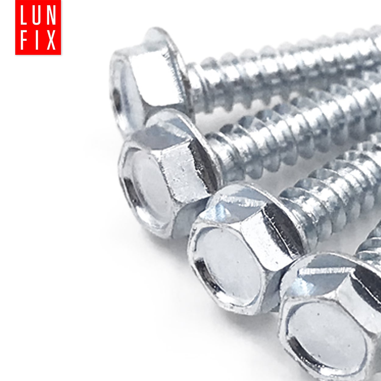 Wkręty do metalu samowiercące z łbem na klucz 5,5x90mm 250szt. - 3