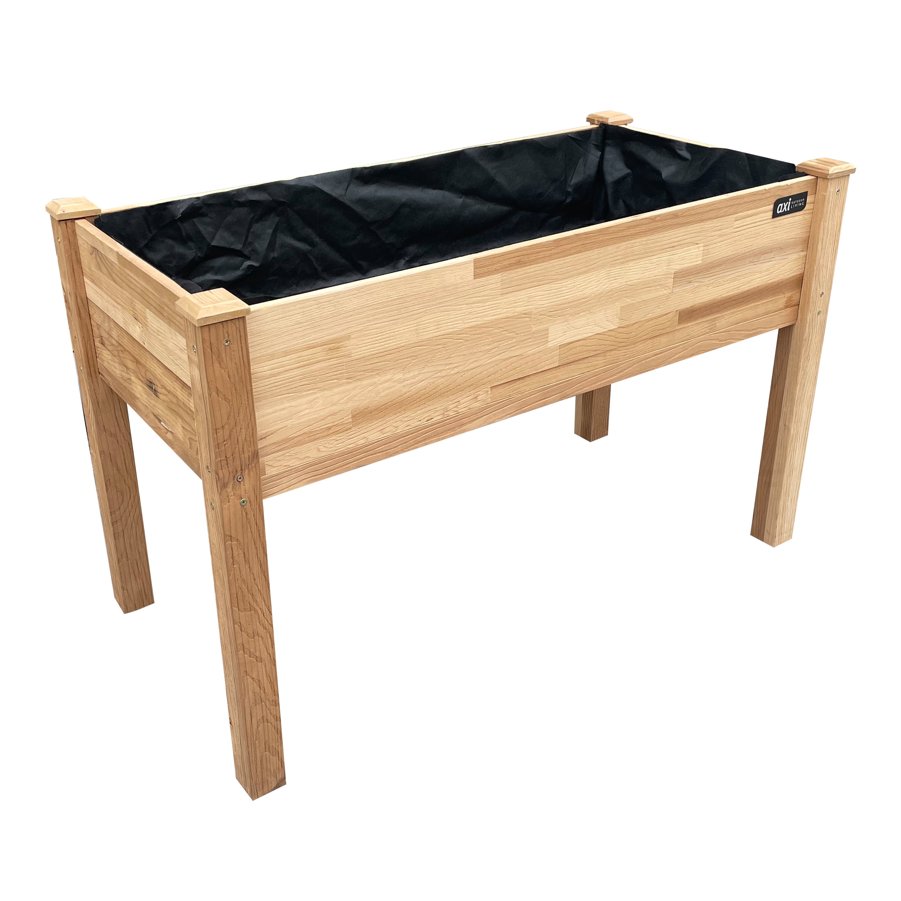 AXI Fioriera rialzata, marrone | Fioriera Legno di hemlock FSC 100% - Dimensioni pratiche per giardino/balcone/terrazza - 122 x 61 x 78 cm - 3