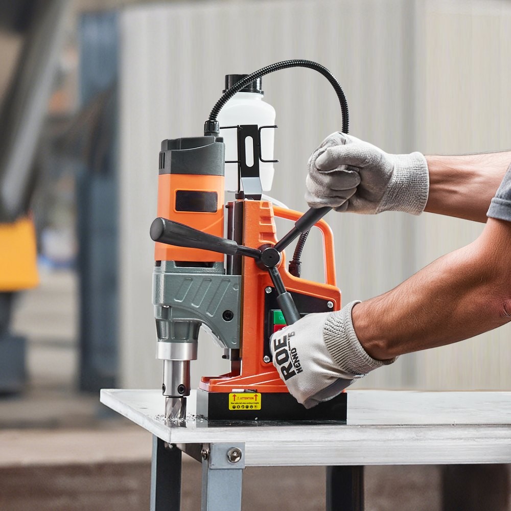 Trapano magnetico professionale 1450W con forza di 12500N e sistema di raffreddamento TEKMAQUINAS - 5