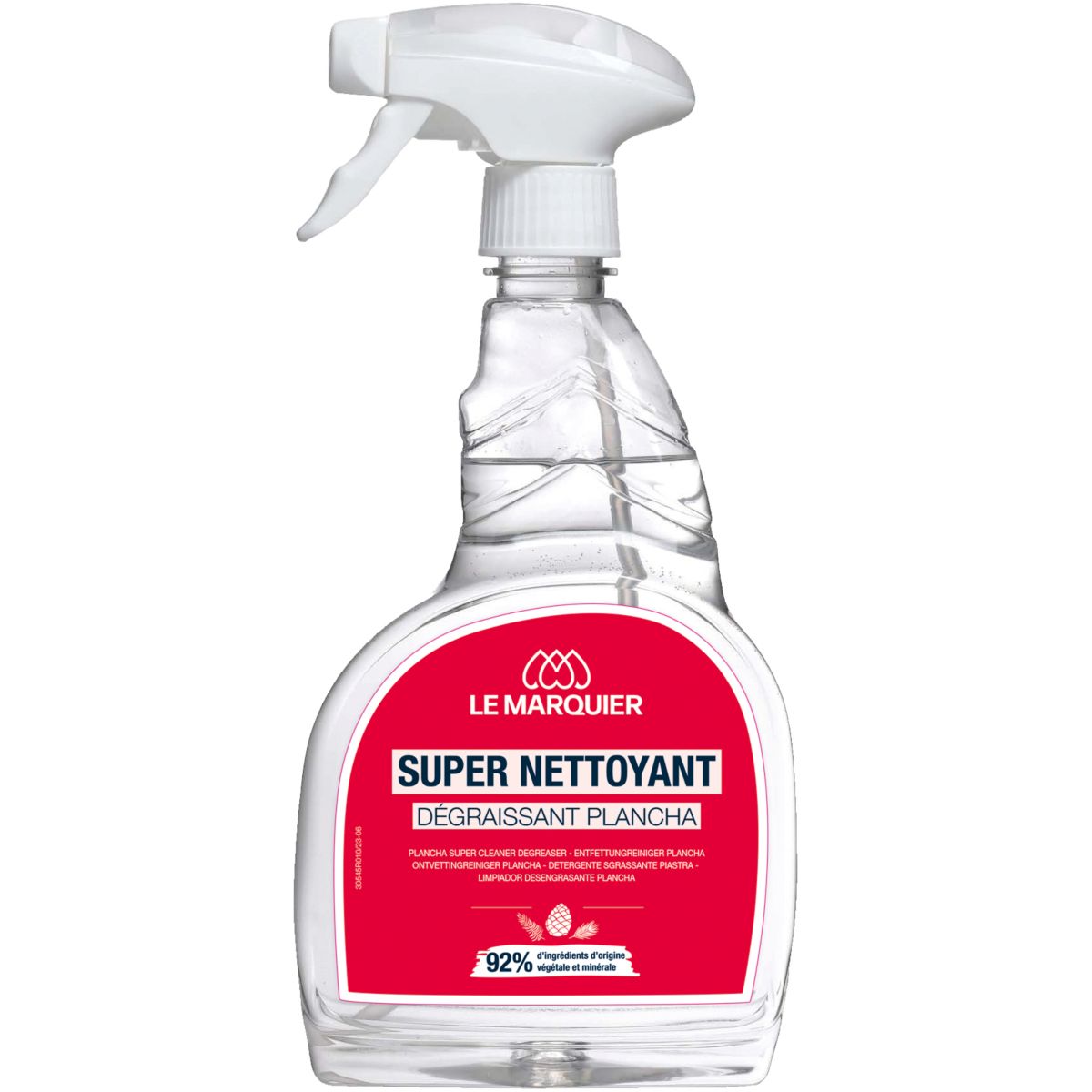 Super Detergente Sgrassante 750 ml per plancha - Le Marquier - 2