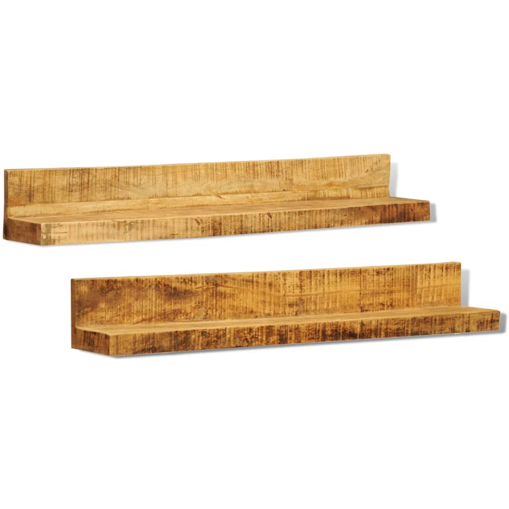 Lot De 2 étagères Bois 80×9 (MARKETPLACE) – Easy Mobilier
