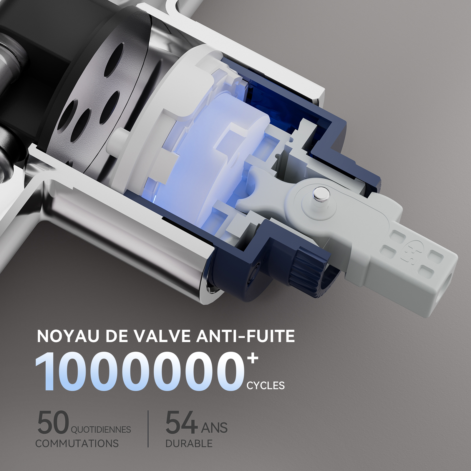 Rubinetto da cucina monocomando con doccetta Rubinetto cucina con 2 modalità di getto Rubinetto per lavello con doccetta estraibile - 6