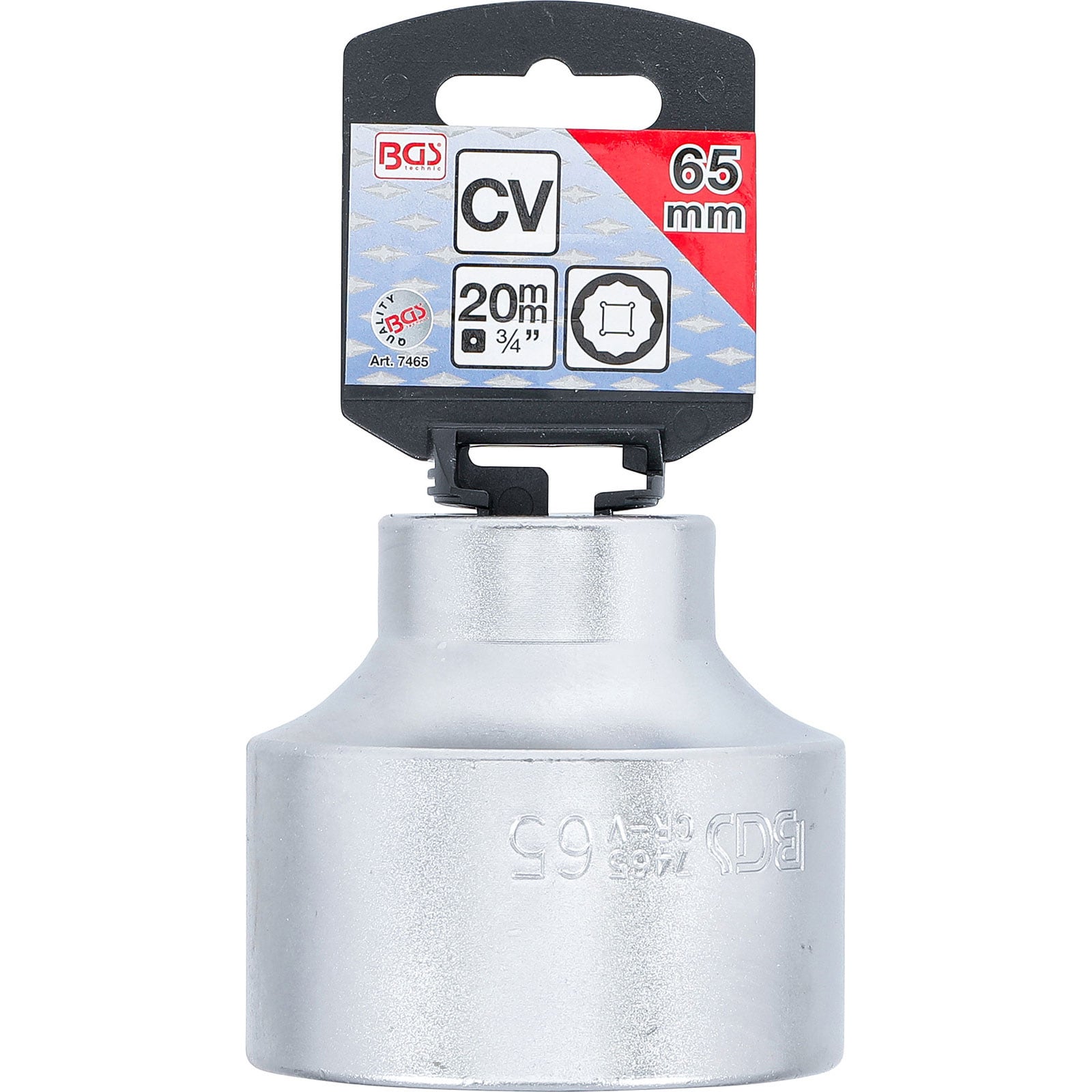 Douille pour clé, douze pans | 20 mm (3/4