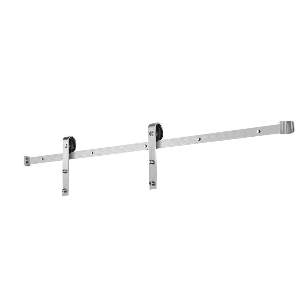 Sistema de riel deslizante 150kg, soporte y herrajes para puertas corredizas TEKMAQUINAS - 4