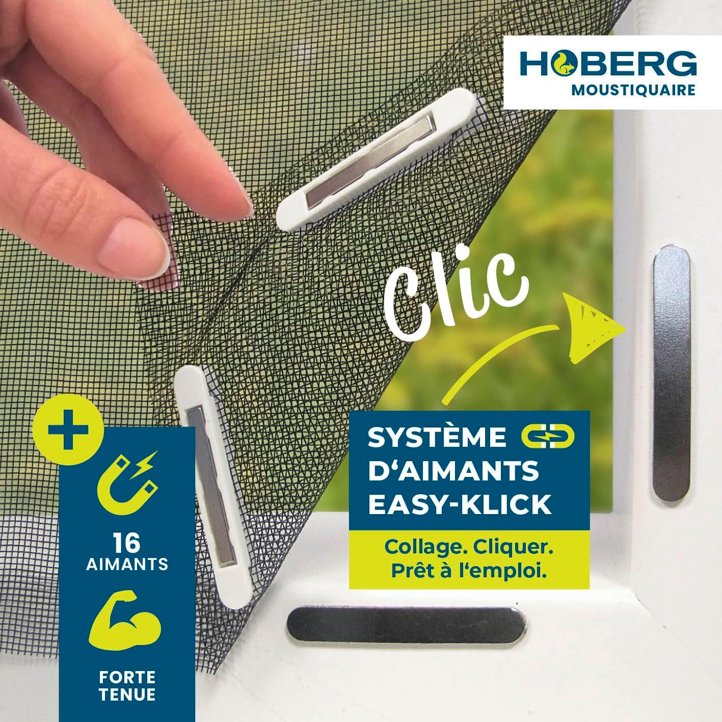 EASYmaxx Zanzariera Per Finestre Con Magic Click Tagliata