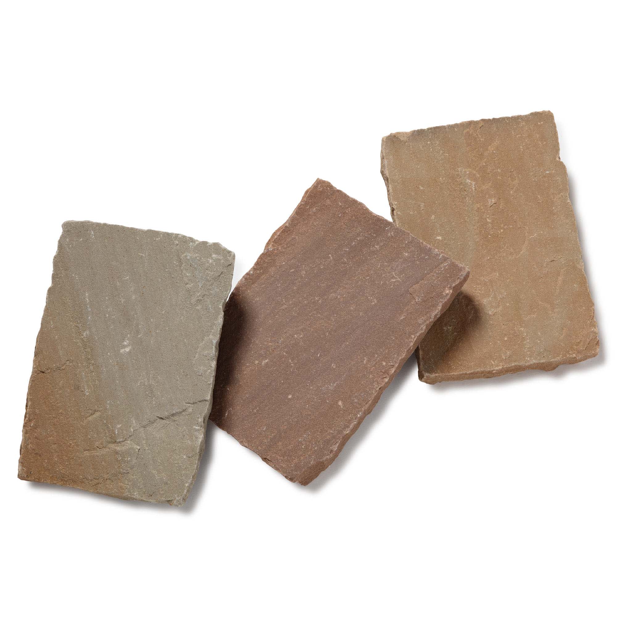 Pavé Grès Kandla Multicolore 20x14x2-2,5 cm (vendu au m² - 30 pavés/m²) - RO'MA NATURE - 6