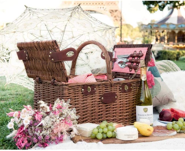 Les Jardins de la Comtesse - Cestino da Picnic Chantilly | WhichOne Les Jardins de la Comtesse - Cestino da Picnic Chantilly | WhichOne