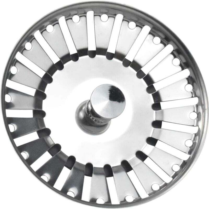Korek spustowy do zlewu obsługiwany ręcznie, średnica 84 mm
