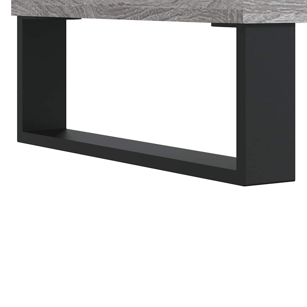 vidaXL Meuble TV sonoma gris 150x30x44,5 cm bois d'ingénierie - 9