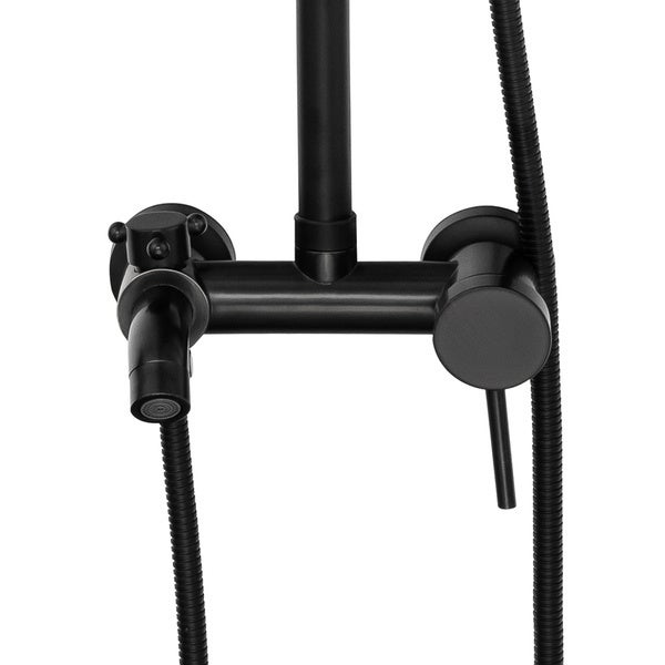 Conjunto de duche com torneira, Preto - 3