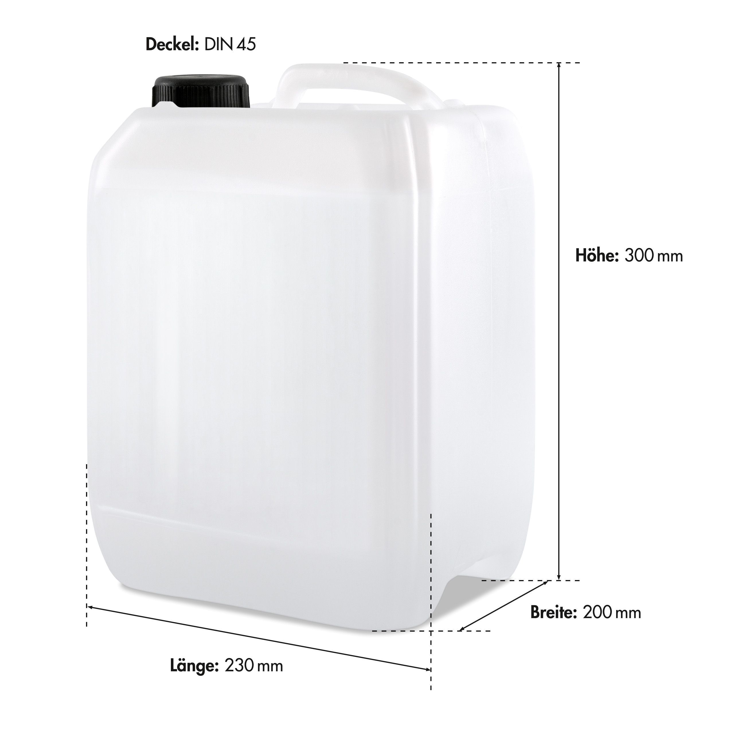 1 x Eau déminéralisée Höfer Chemie® en bidon de 10 L - 3
