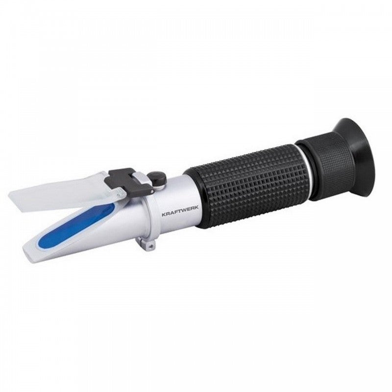KS Tools 550.1285 - Réfractomètre Multifonction AdBlue, Antigel, Batterie & Liquide Lave-glace - Précision Pro