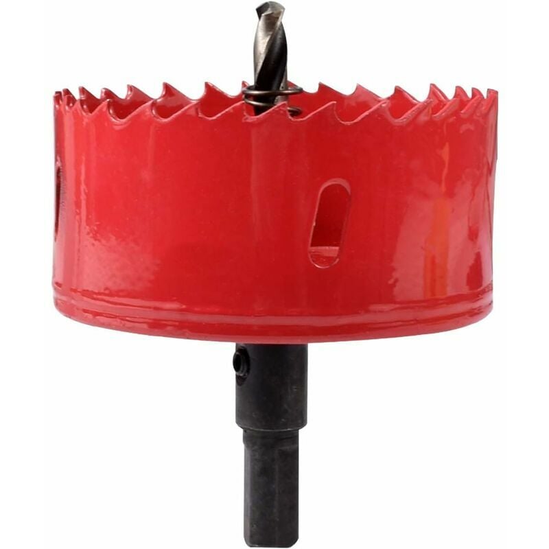 M42 HSS Scie Cloche Bi-Métal 100mm, Scie Trèpan Pour Fer Aluminium Bois Cloison S Che Tuyau Plastique H 746845