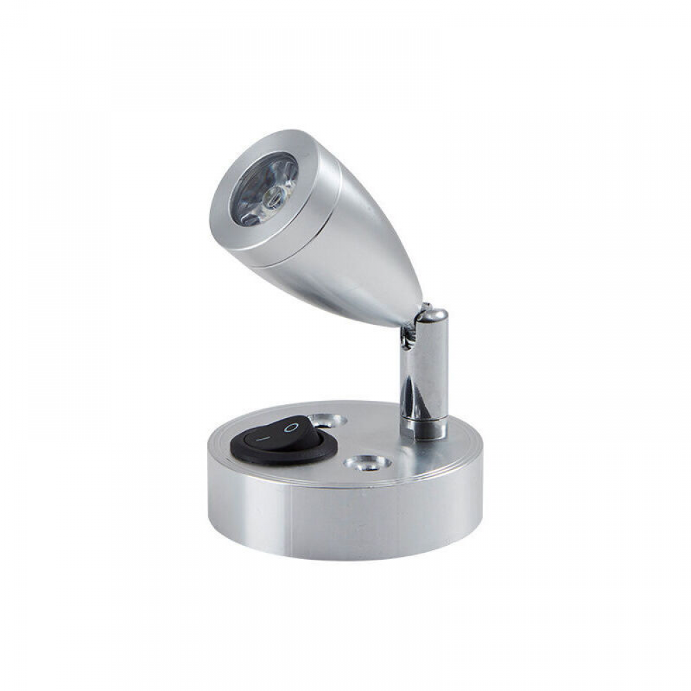 (1 sztuka) 12V LED Spot Lampka do czytania Regulowany przełącznik Ciepłe światło Do oświetlenia wnętrza LED łodzi typu RV